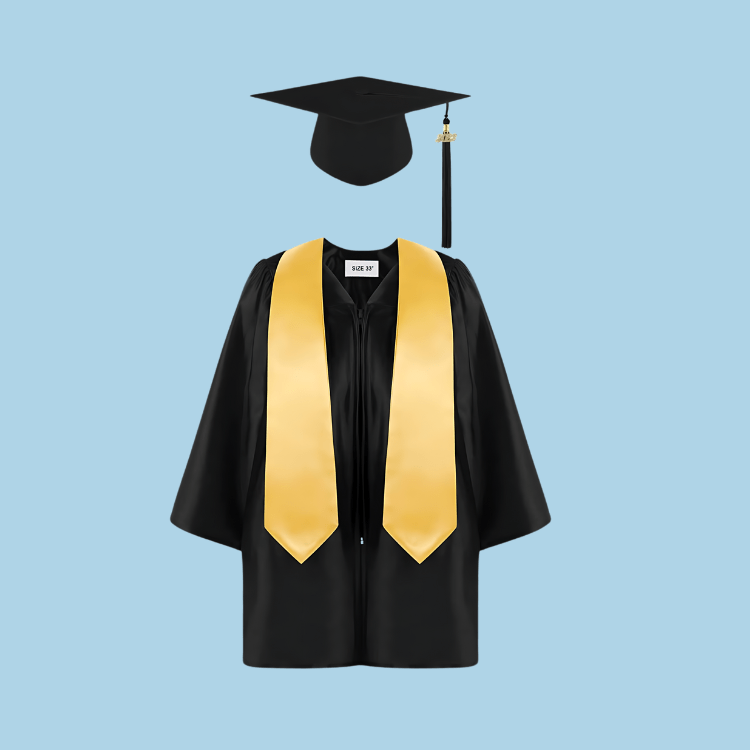 Graduation gown set <br>ID:  ZG000109