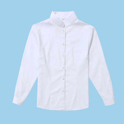 chef shirt/ban collar<br>ID: ZG00038