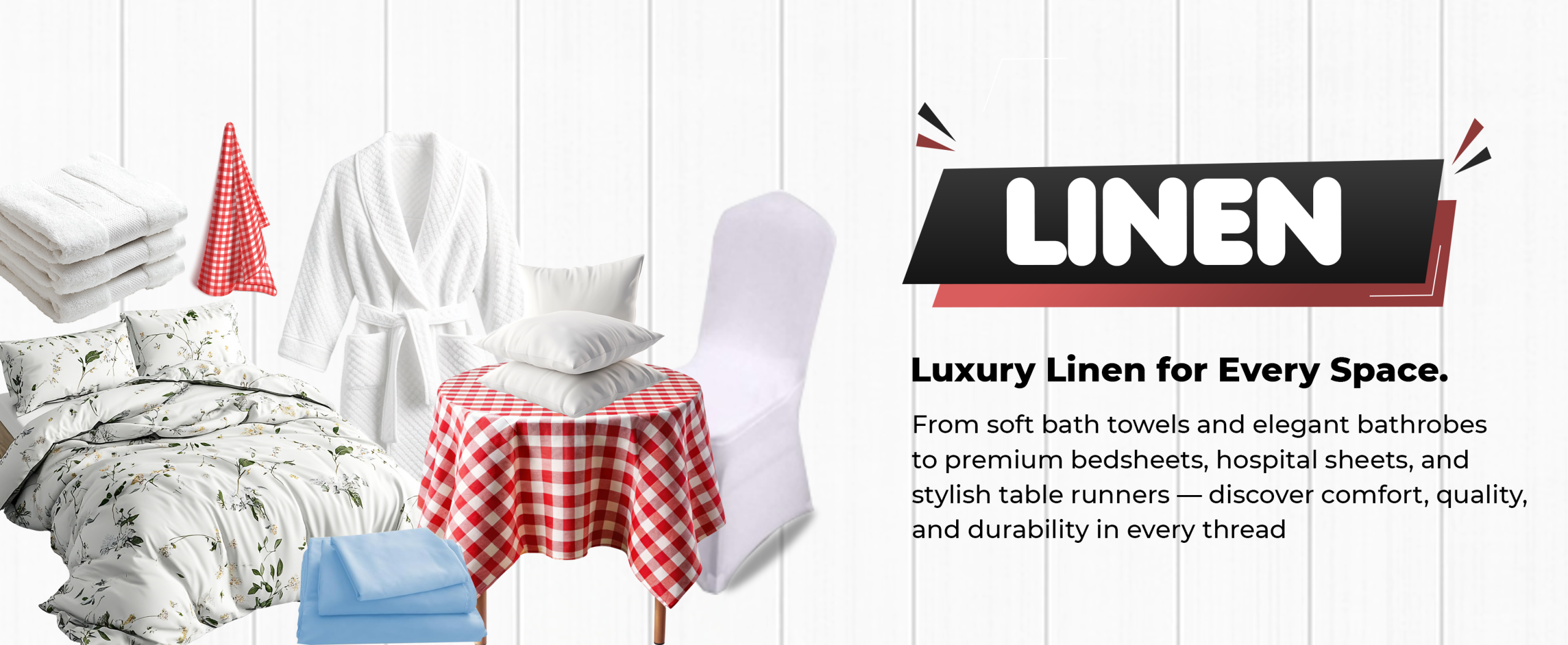 Linen-Banner