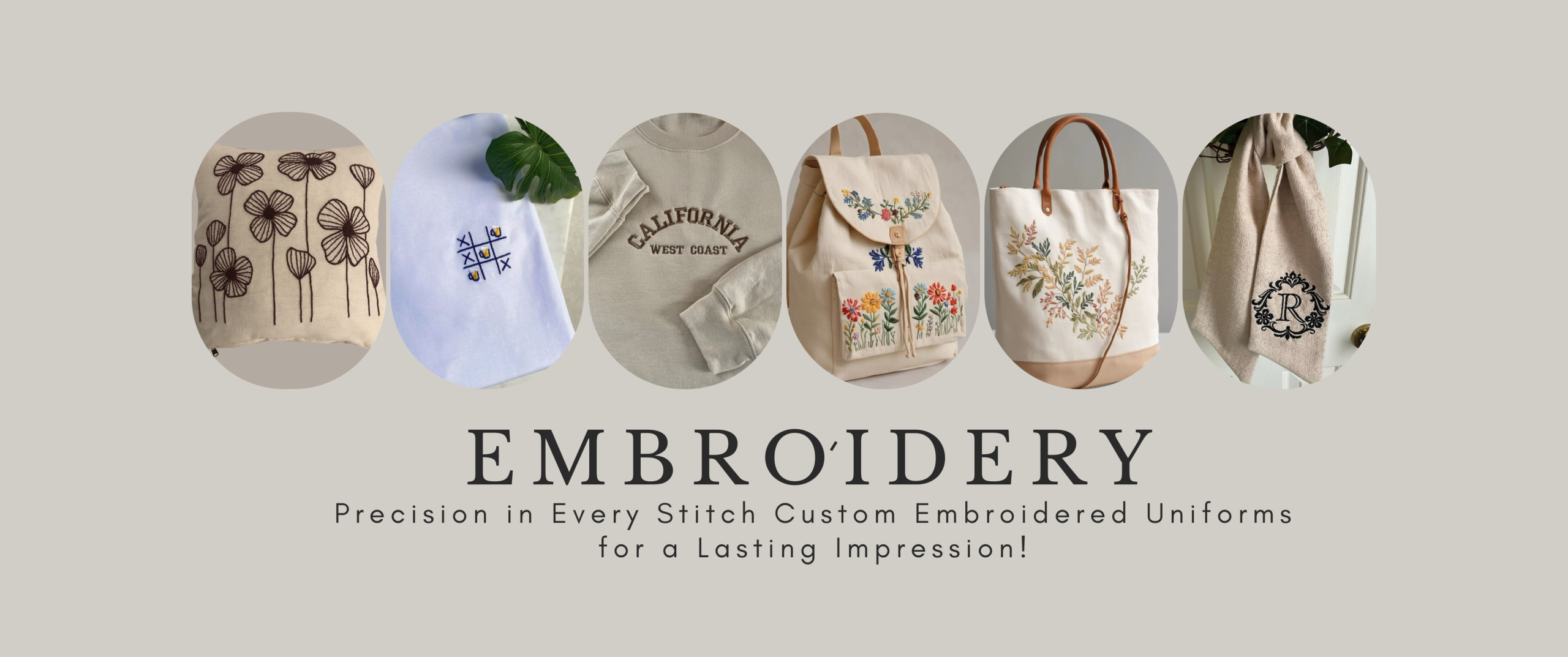 Embroidery-banner
